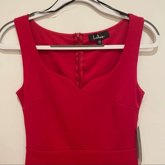 Lulu’s Red mini dress - Picture 2 of 8